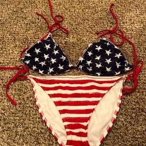 American bathing suit! Perfect for 4th of July❤️🤍💙